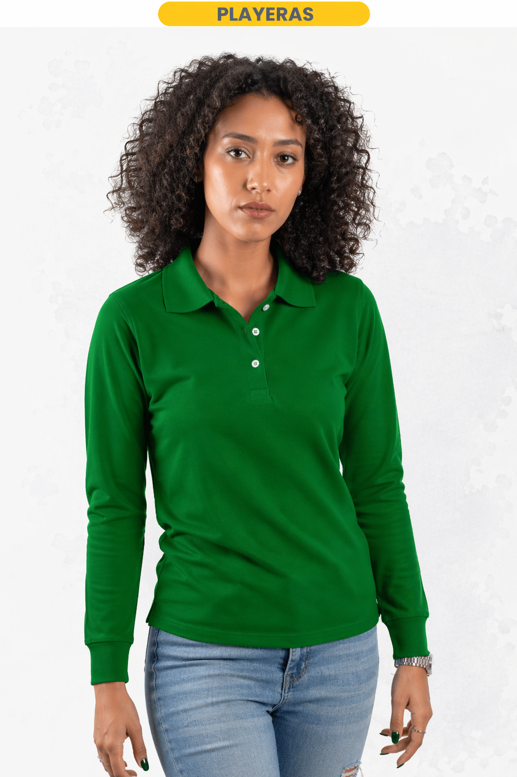 POLO DAMA KOTA- PRO LS MANGA LARGA /50-50