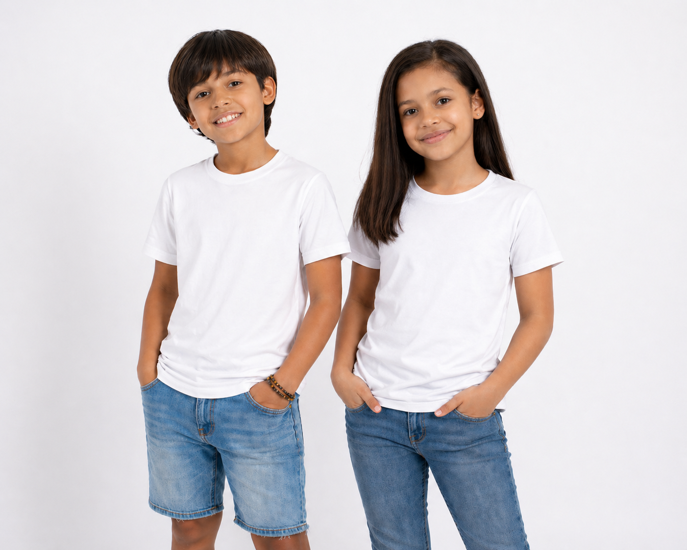 CUELLO REDONDO INFANTIL KOTA- KID PREMIUM  MANGA CORTA