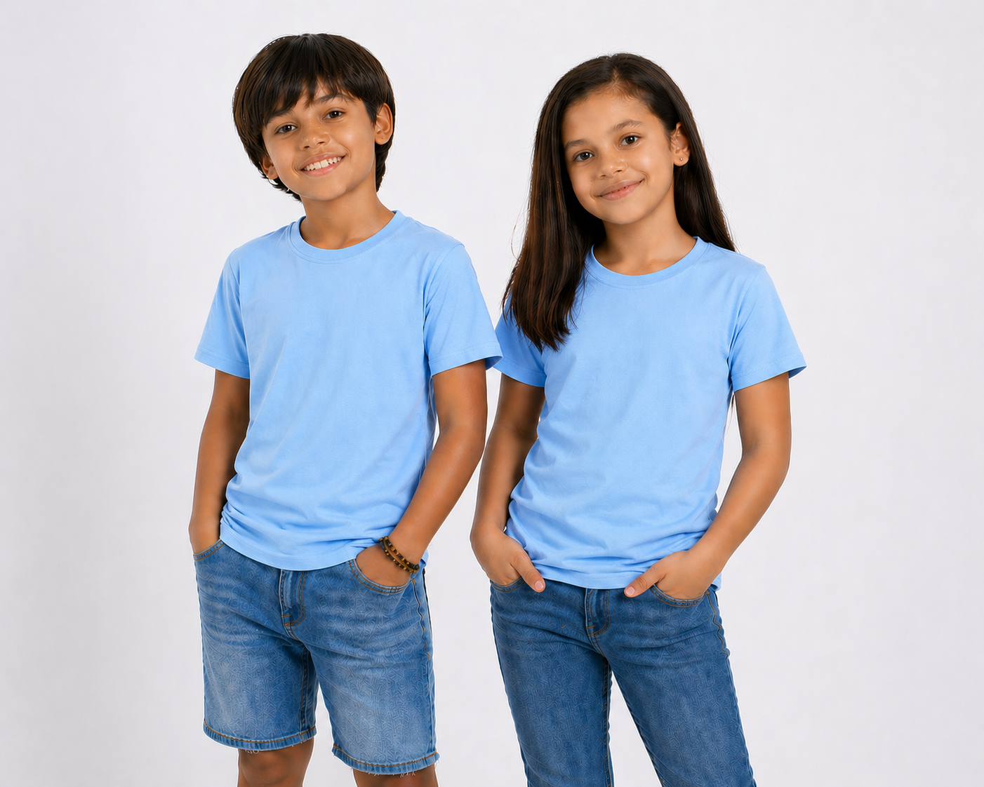 CUELLO REDONDO INFANTIL KOTA- KID PREMIUM  MANGA CORTA