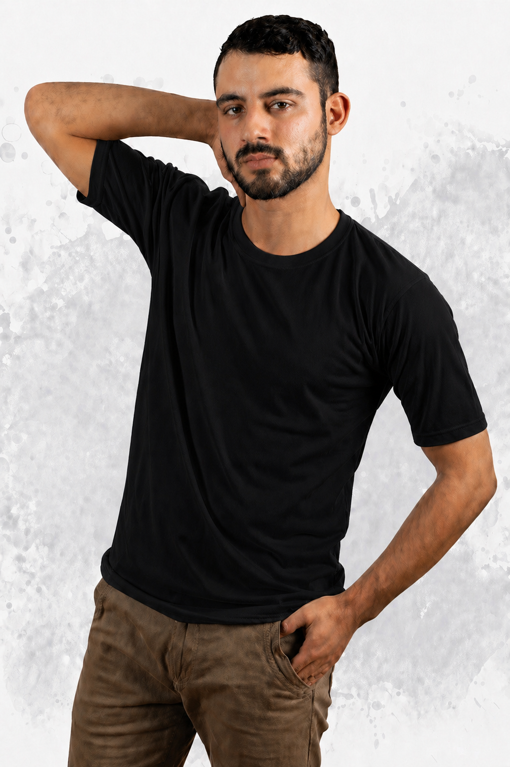 CUELLO REDONDO CABALLERO KOTA-PREMIUM MANGA CORTA /50/50
