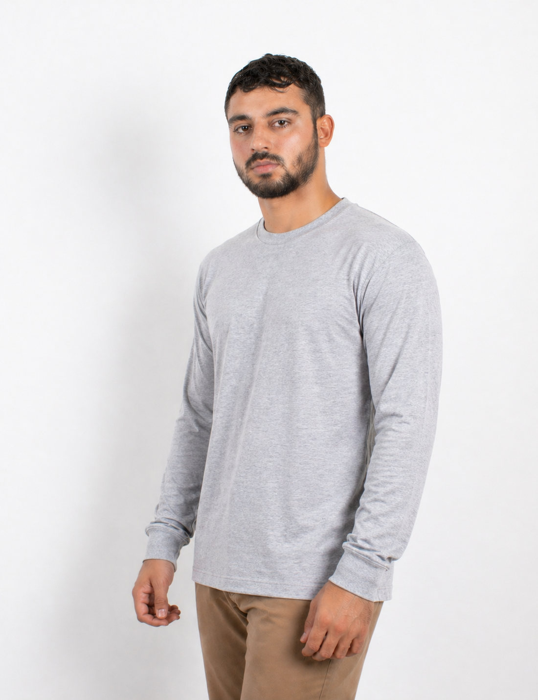 CUELLO REDONDO CABALLERO KOTA-PREMIUM LS MANGA LARGA /50-50
