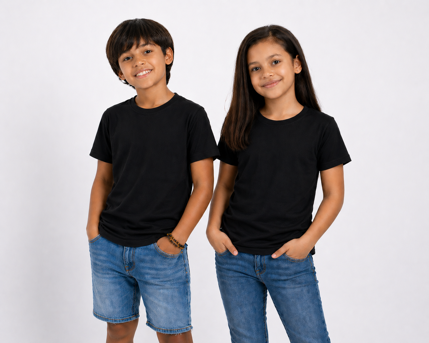 CUELLO REDONDO INFANTIL KOTA- KID PREMIUM  MANGA CORTA