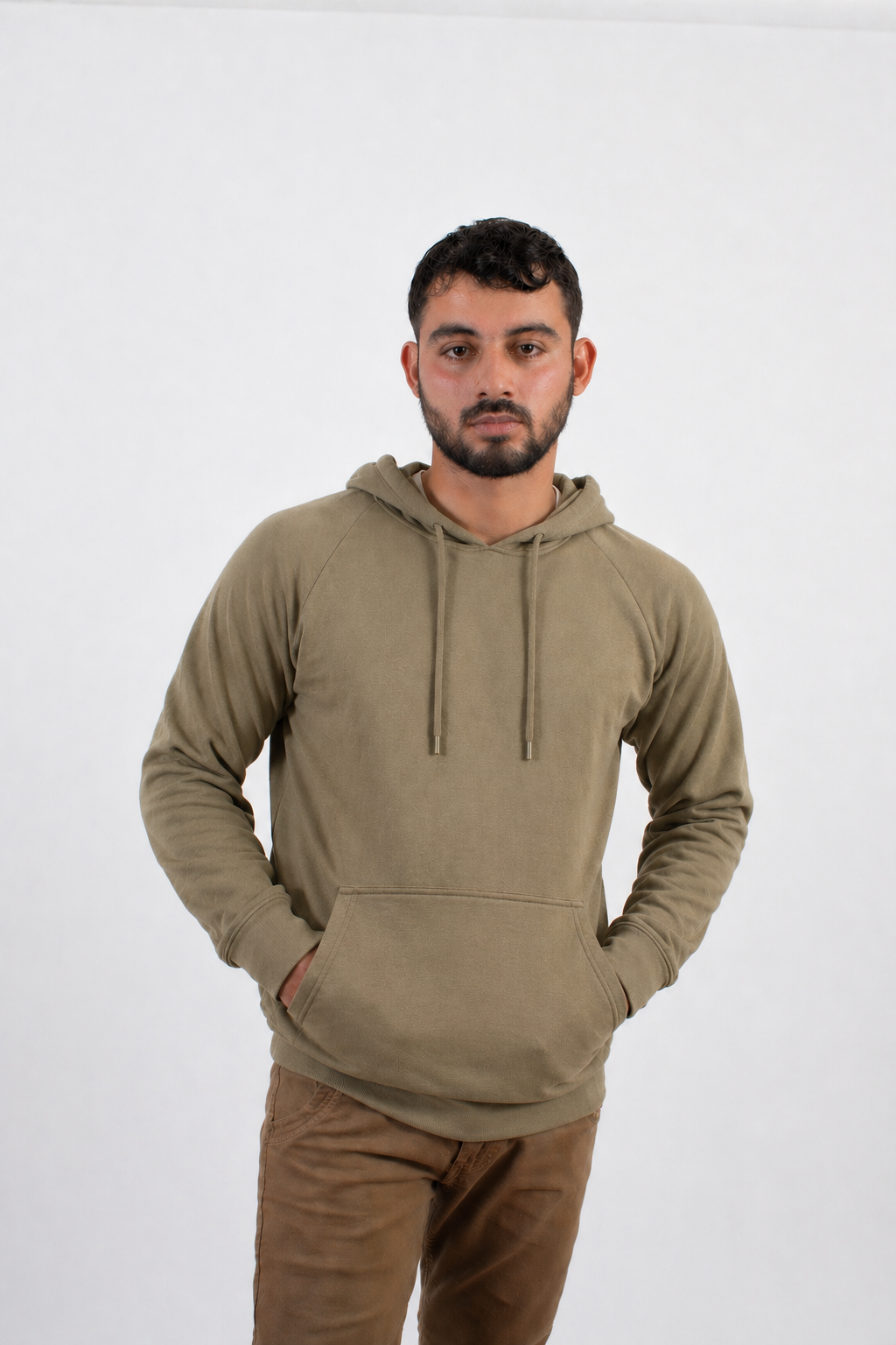 SUDADERA CERRADA CABALLERO KOTA-HOODIE-001 /FELPA PREMIUM