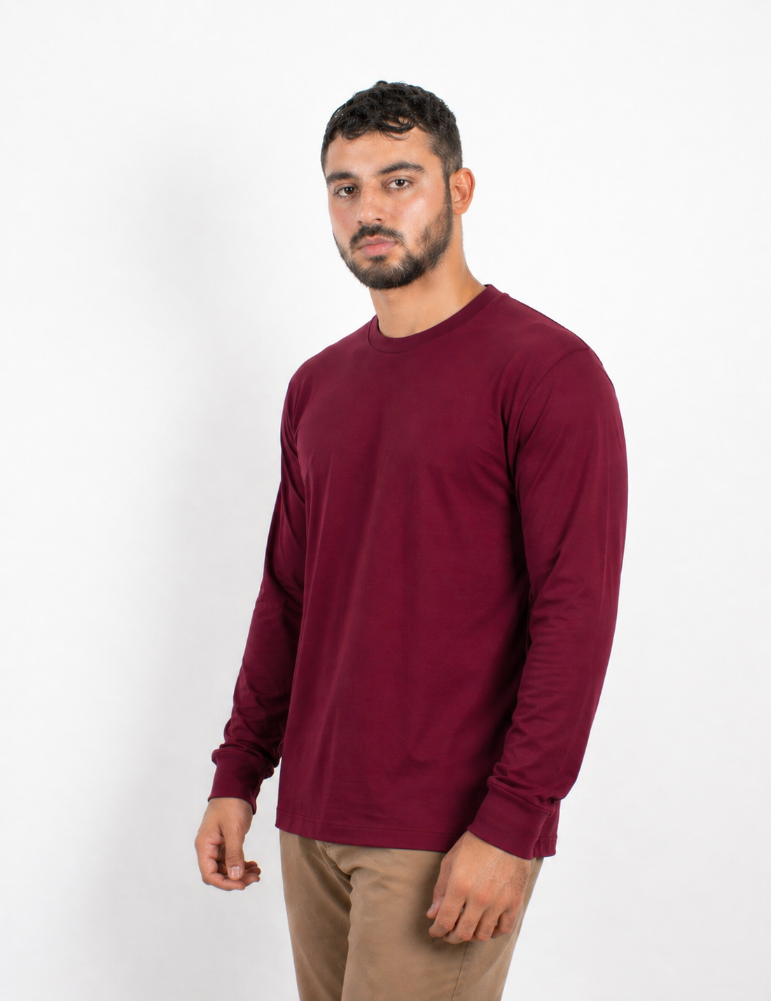 CUELLO REDONDO CABALLERO KOTA-PREMIUM LS MANGA LARGA /50-50