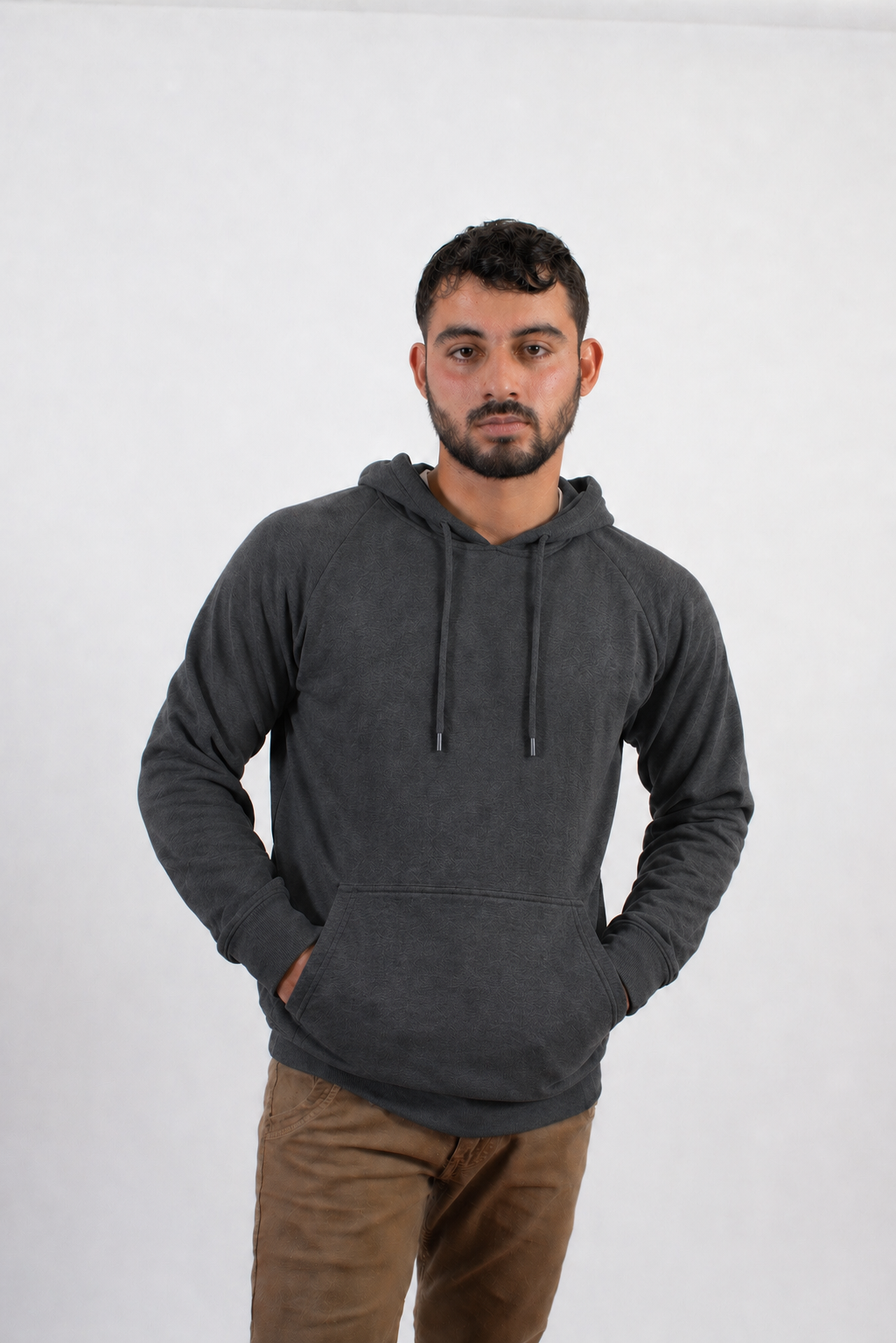 SUDADERA CERRADA CABALLERO KOTA-HOODIE-001 /FELPA PREMIUM