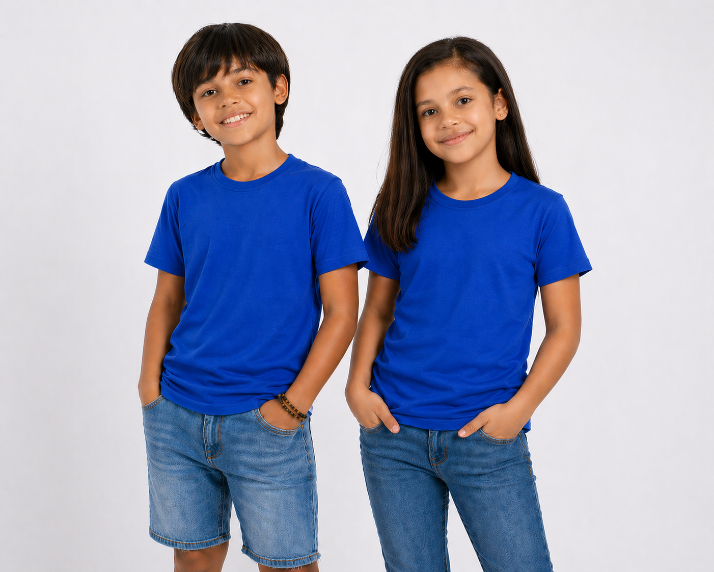 CUELLO REDONDO INFANTIL KOTA- KID PREMIUM  MANGA CORTA