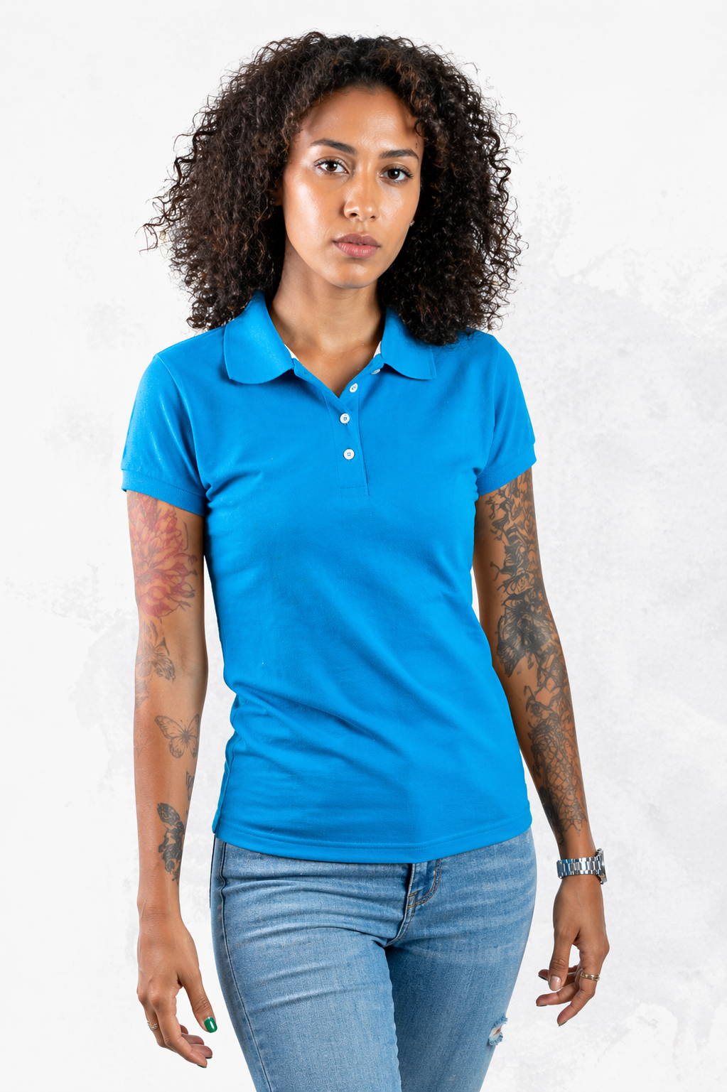 POLO DAMA KOTA- COLORS  MANGA CORTA /50-50