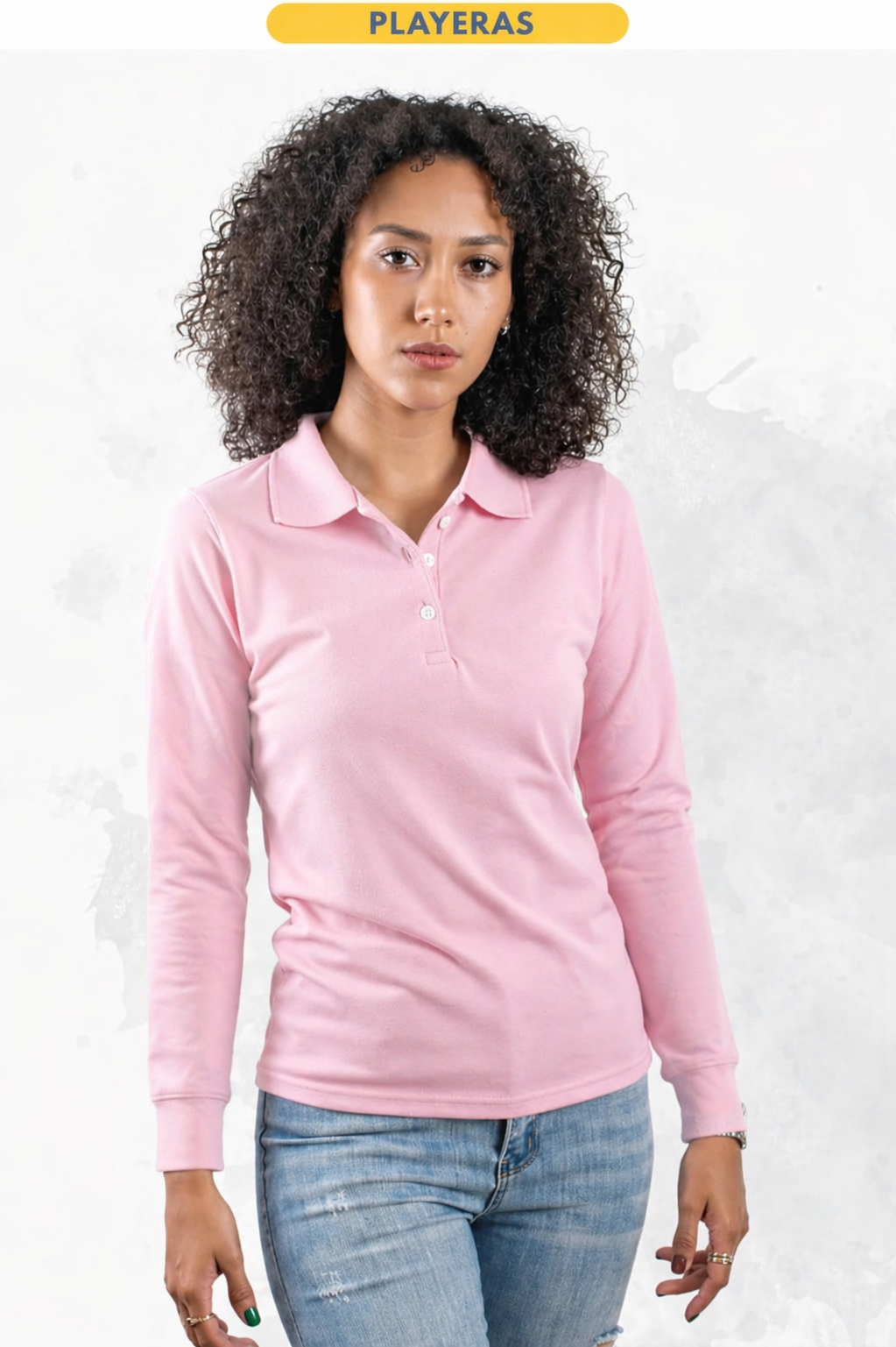 POLO DAMA KOTA- PRO LS MANGA LARGA /50-50