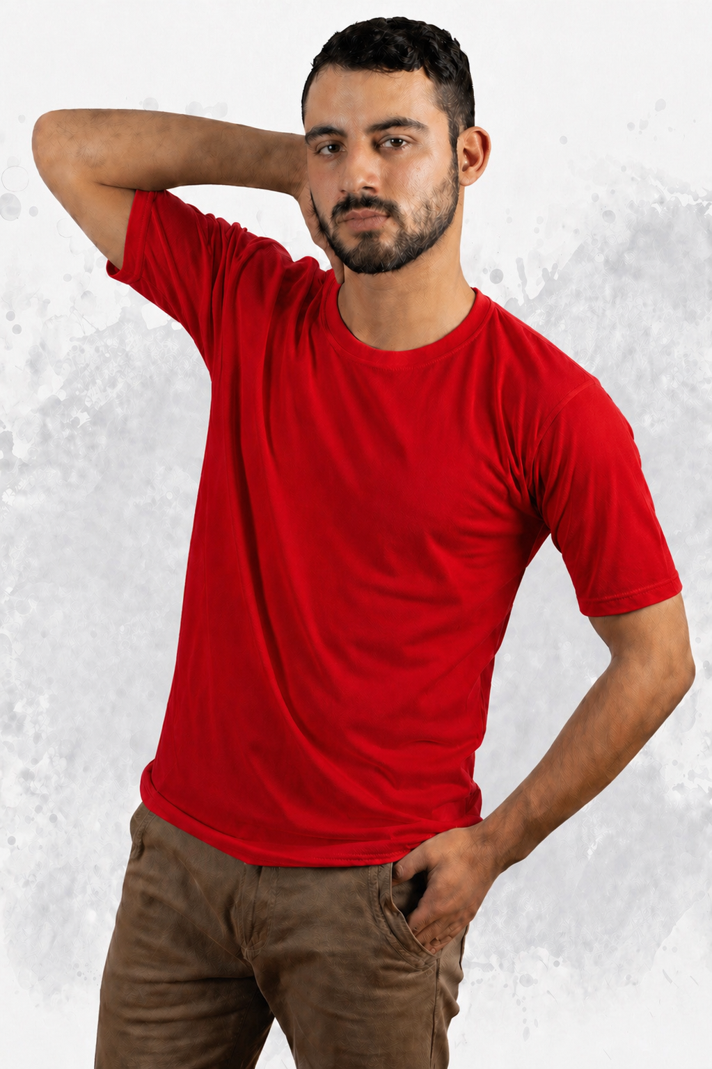 CUELLO REDONDO CABALLERO KOTA-PREMIUM MANGA CORTA /50/50