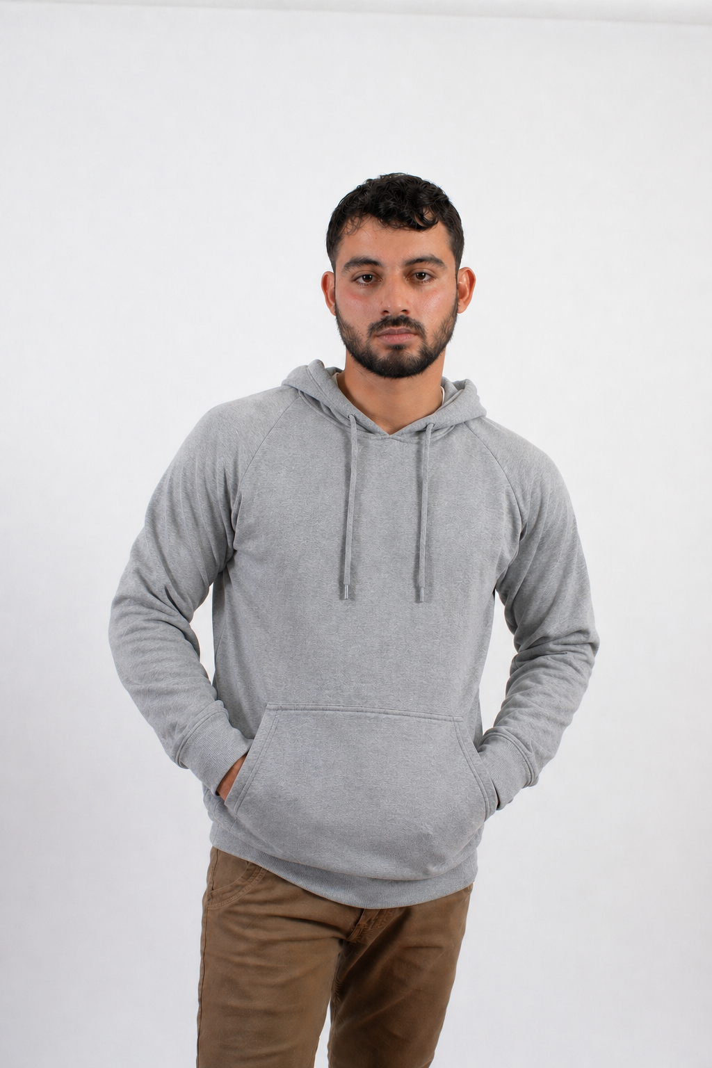 SUDADERA CERRADA CABALLERO KOTA-HOODIE-001 /FELPA PREMIUM