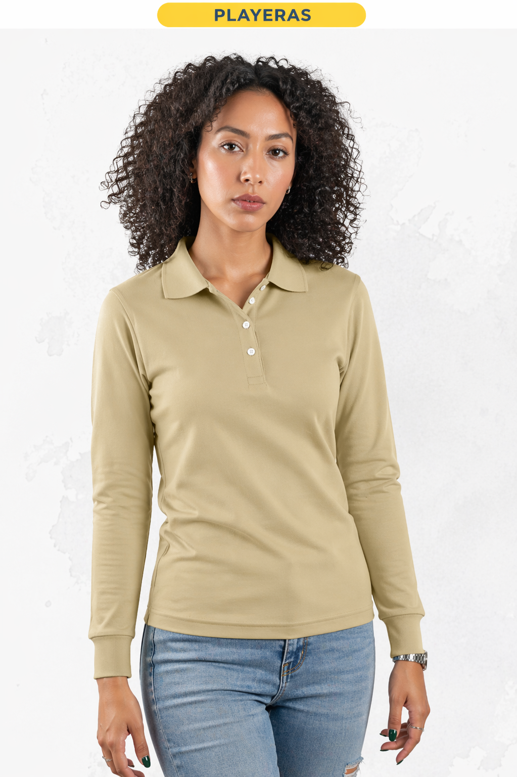 POLO DAMA KOTA- PRO LS MANGA LARGA /50-50