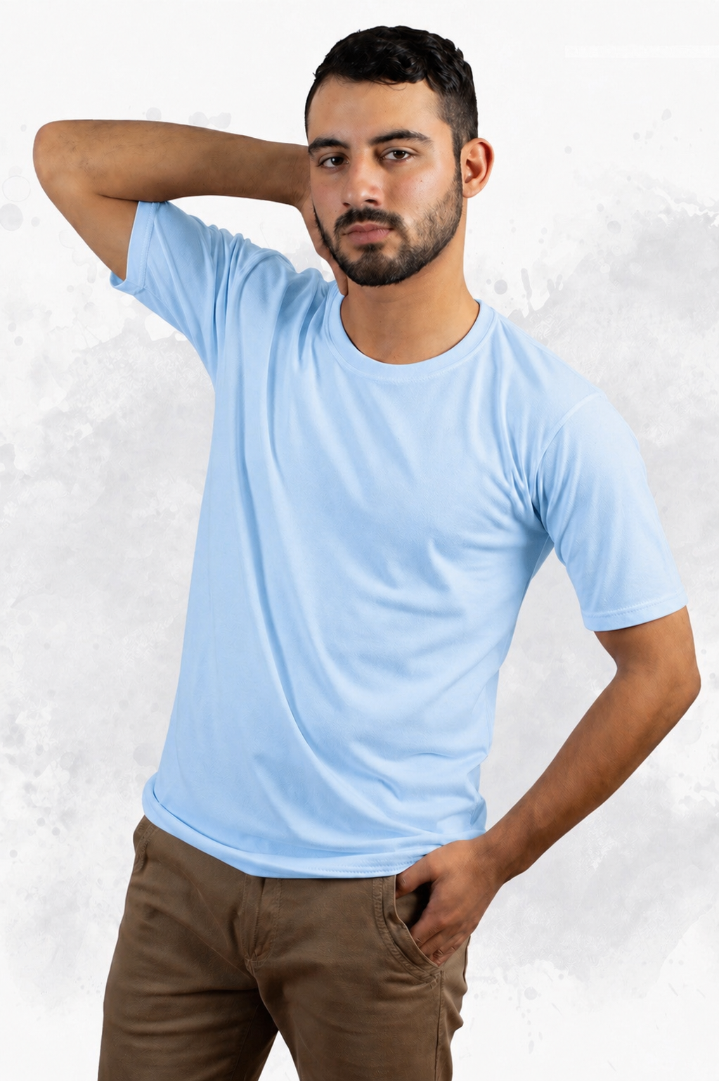 CUELLO REDONDO CABALLERO KOTA-PREMIUM MANGA CORTA /50/50