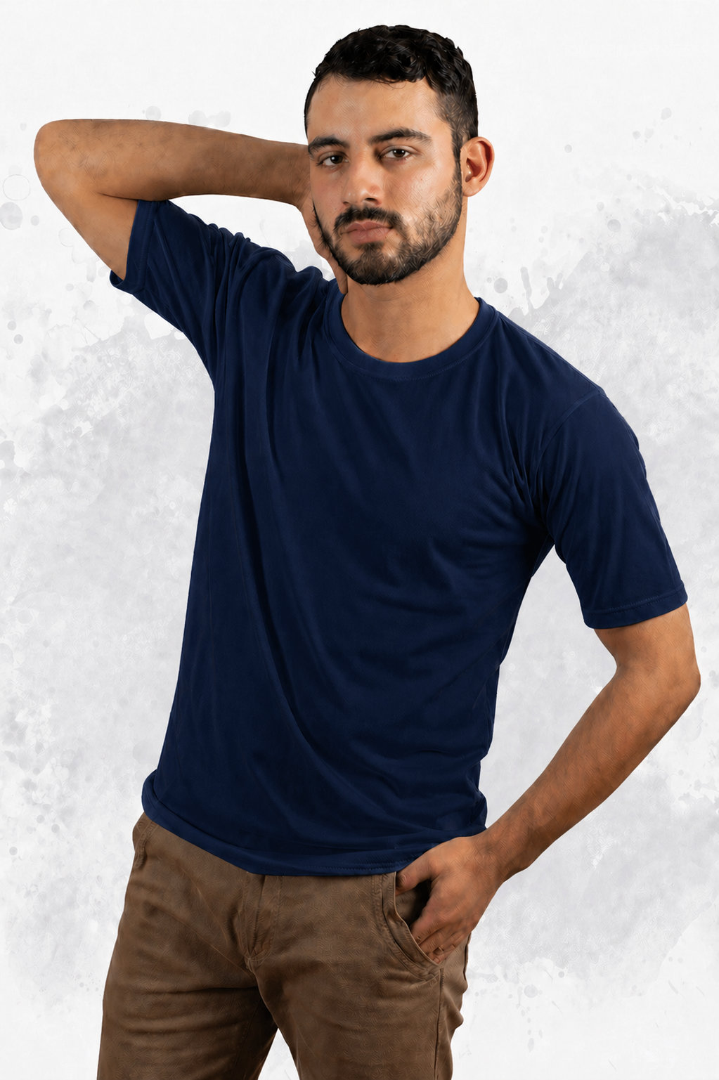 CUELLO REDONDO CABALLERO KOTA-PREMIUM MANGA CORTA /50/50