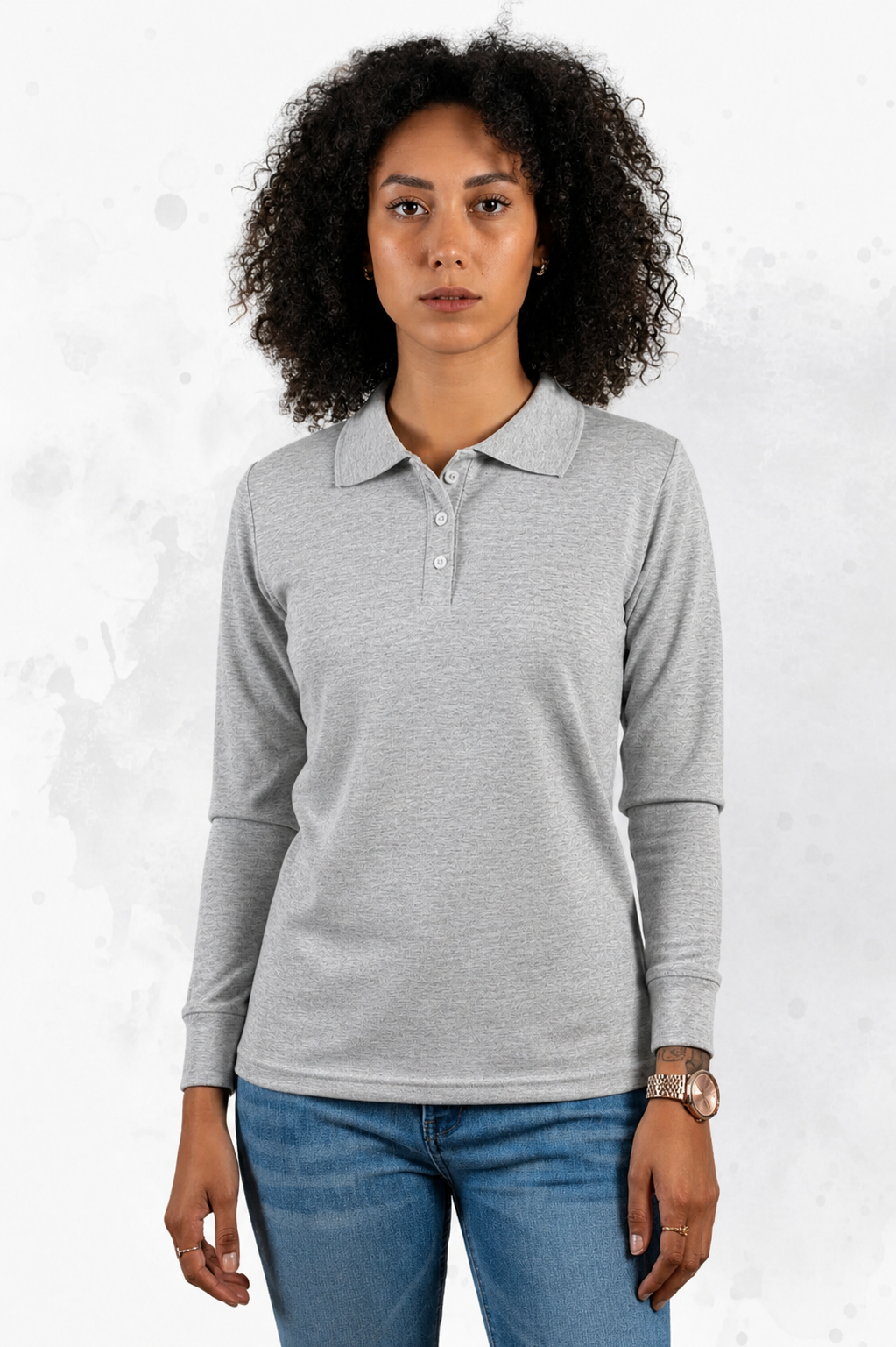 POLO DAMA KOTA- PRO LS MANGA LARGA /50-50