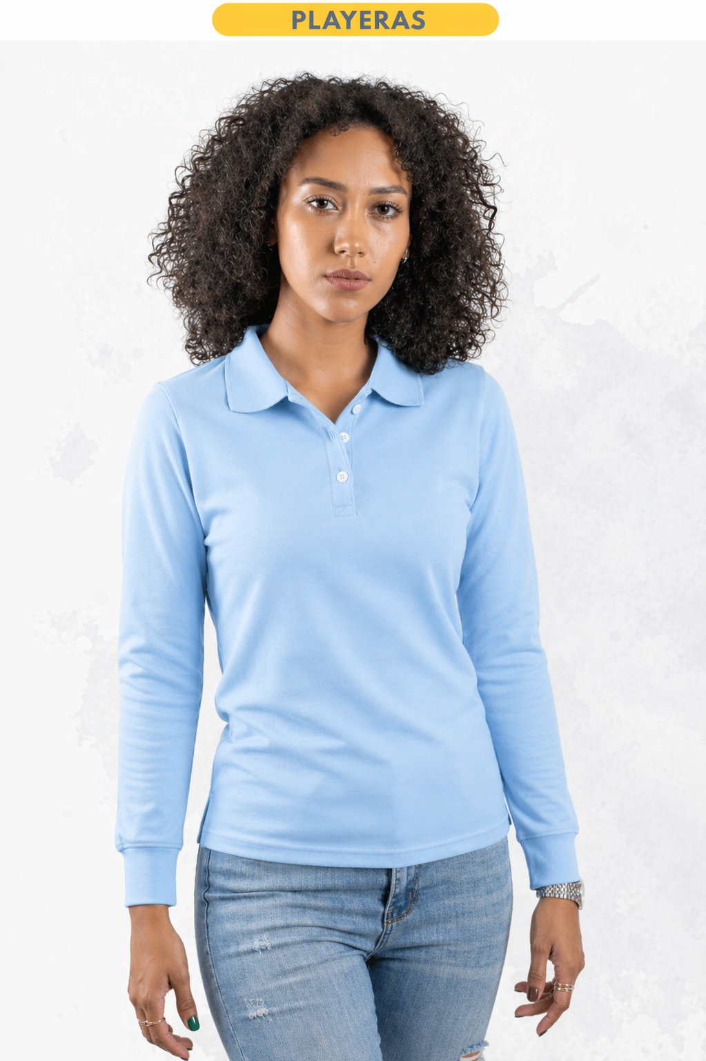 POLO DAMA KOTA- PRO LS MANGA LARGA /50-50