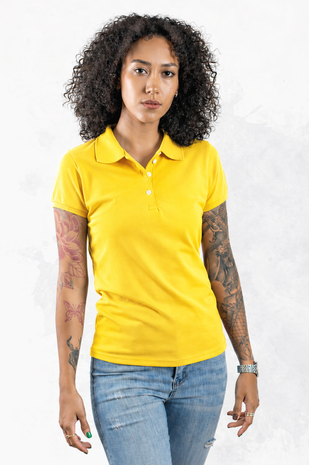 POLO DAMA KOTA- COLORS  MANGA CORTA /50-50