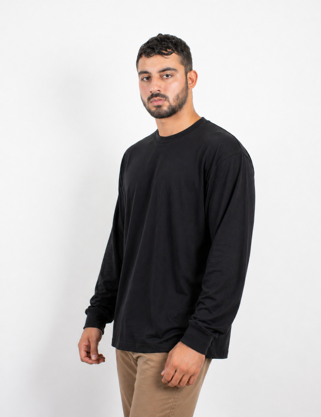 CUELLO REDONDO CABALLERO KOTA-PREMIUM LS MANGA LARGA /50-50