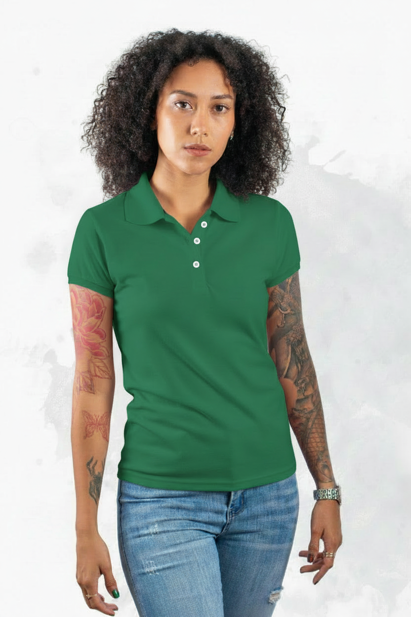 POLO DAMA KOTA- COLORS  MANGA CORTA /50-50