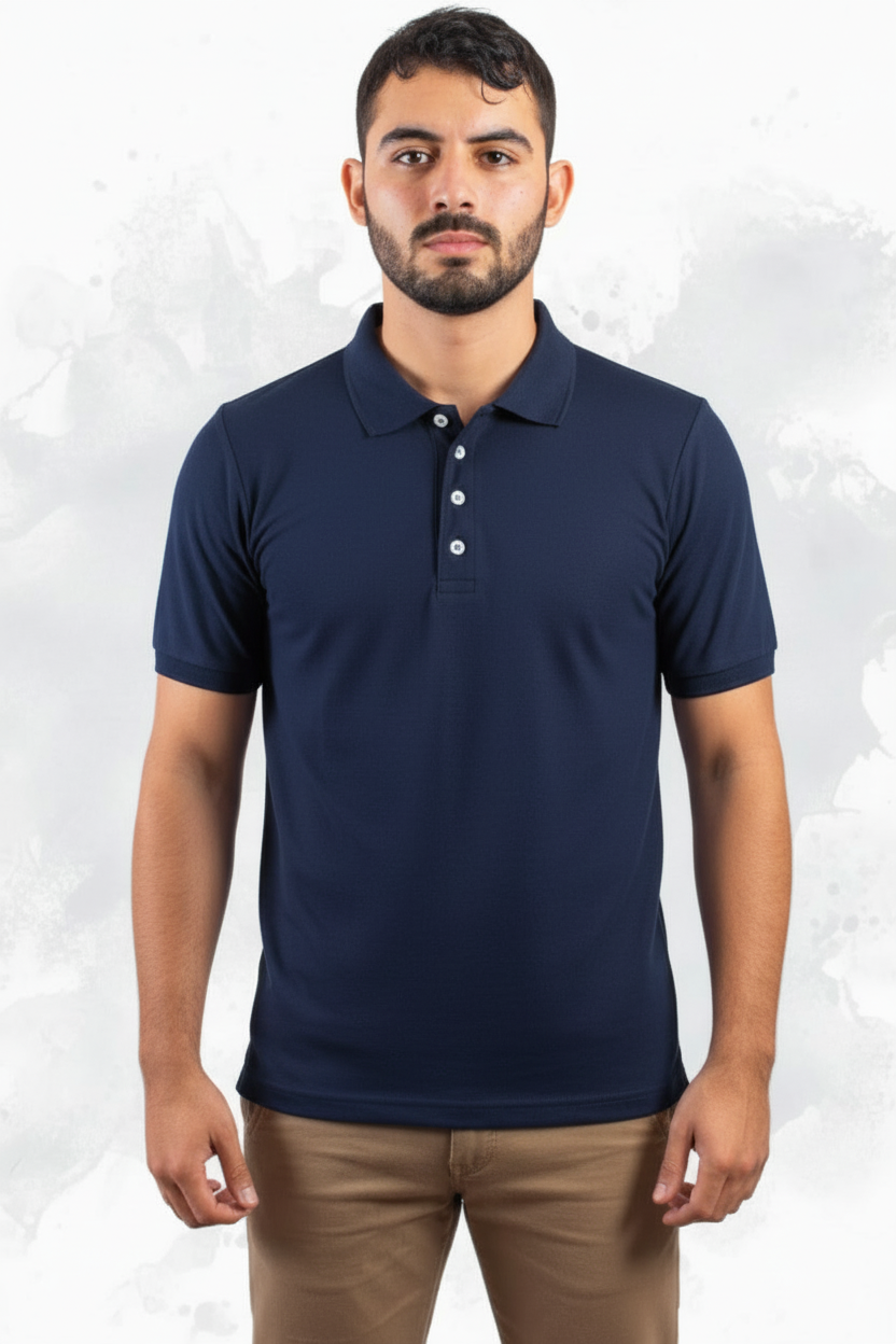 Polo azul marino