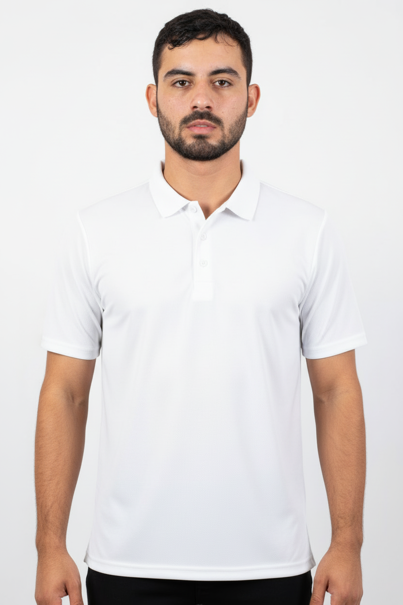 Polo chico blanco
