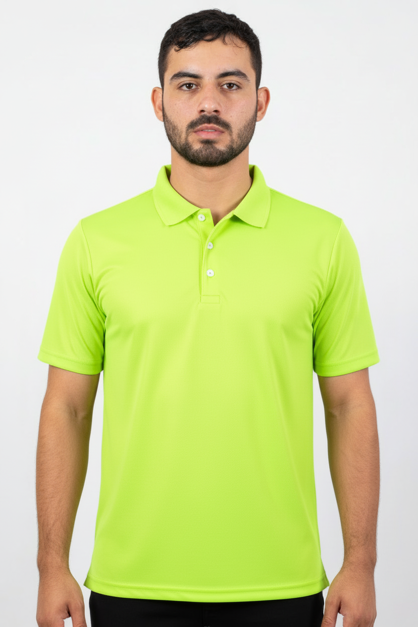Polo chico neón