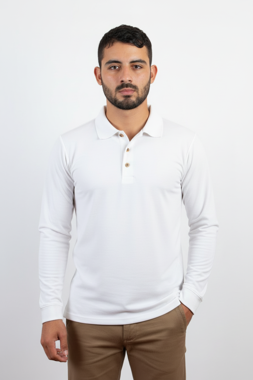 Polo ML blanco