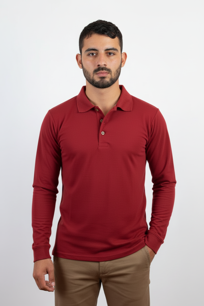 Polo ML rojo